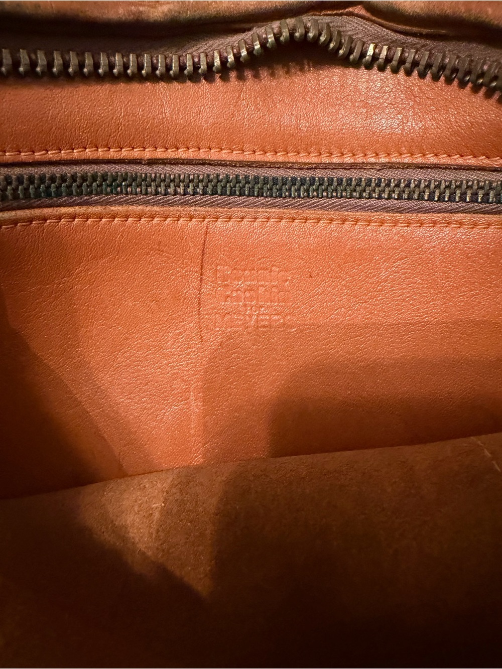 VTG Bonnie Cashin for Meyers Classic Tan Leather Satchel Bag - Picture 12 of 15